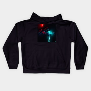 Greetings - Sci fi Digital Painting design Kids Hoodie